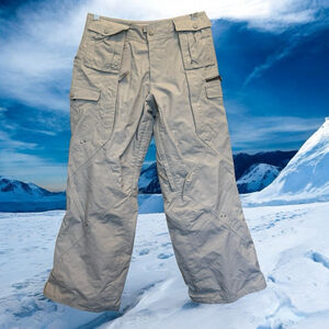 Burton Snowboard Ski Winter Pants‎ Beige Size XS